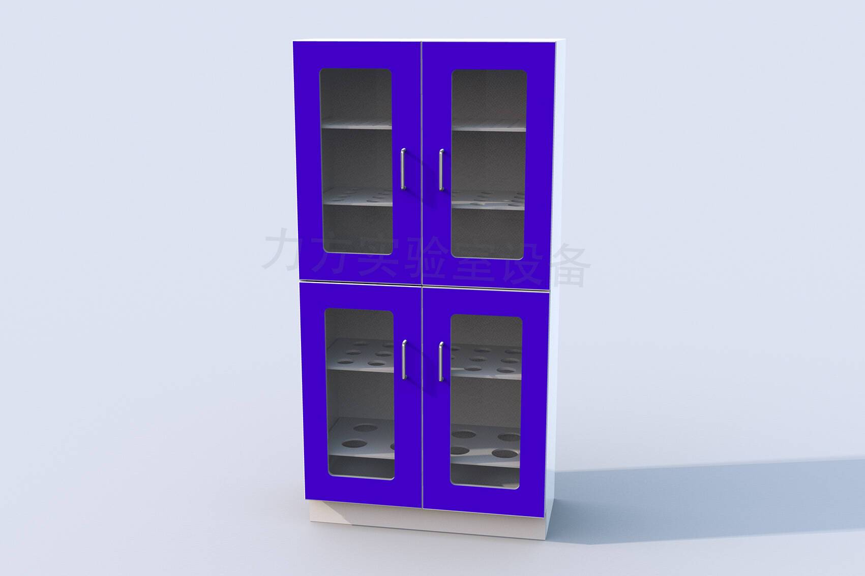 QG-3-器皿柜-外置拉手藍(lán)寶石門板